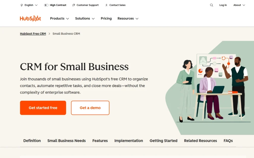 8 best client management tools for small business (2026 reviews) 11 Hubspot free crm - 8 best client management tools for small business