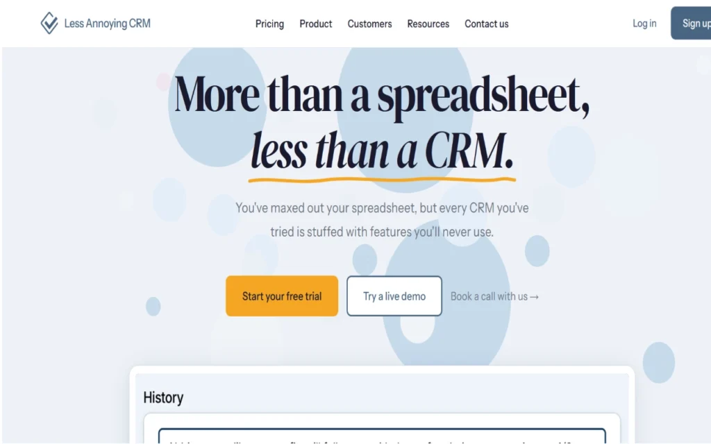 8 best client management tools for small business (2026 reviews) 18 Less annoying crm